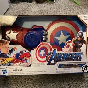 Captain America shield sling nerf